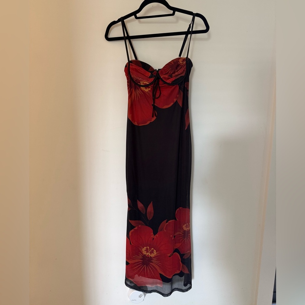 Hello Molly Stylish Shores Mesh Maxi Dress - Picture 4 of 5